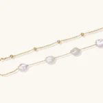 Pulsera en Capas con Perlas Barrocas | RABHA - Imagen 2