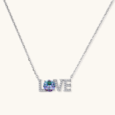 Collar Moissanita LOVE | Joyería RABHA