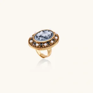 Anillo Camafeo Rosa Victoriano | Joyería RABHA