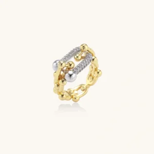 Anillo Power de Eslabones | Joyería RABHA