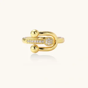 Anillo Statement de Imperdible - Detalle | Joyería RABHA