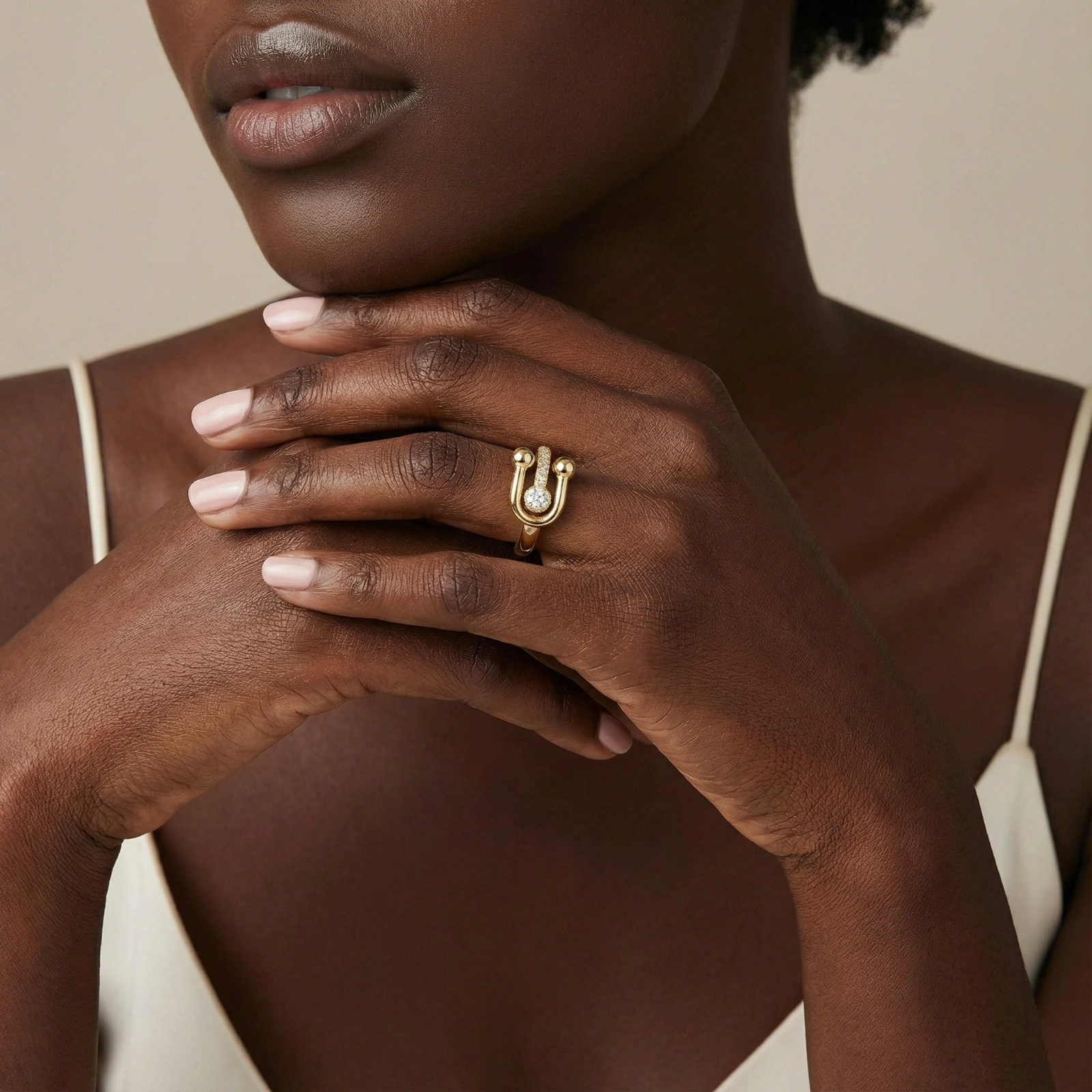 Anillo Statement de Imperdible - Vista 3 | Joyería RABHA