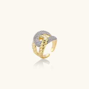 Anillo Declaración de Eslabones de Cadena | Joyería RABHA