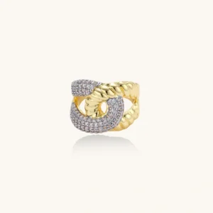 Anillo Declaración de Eslabones de Cadena - Detalle | Joyería RABHA