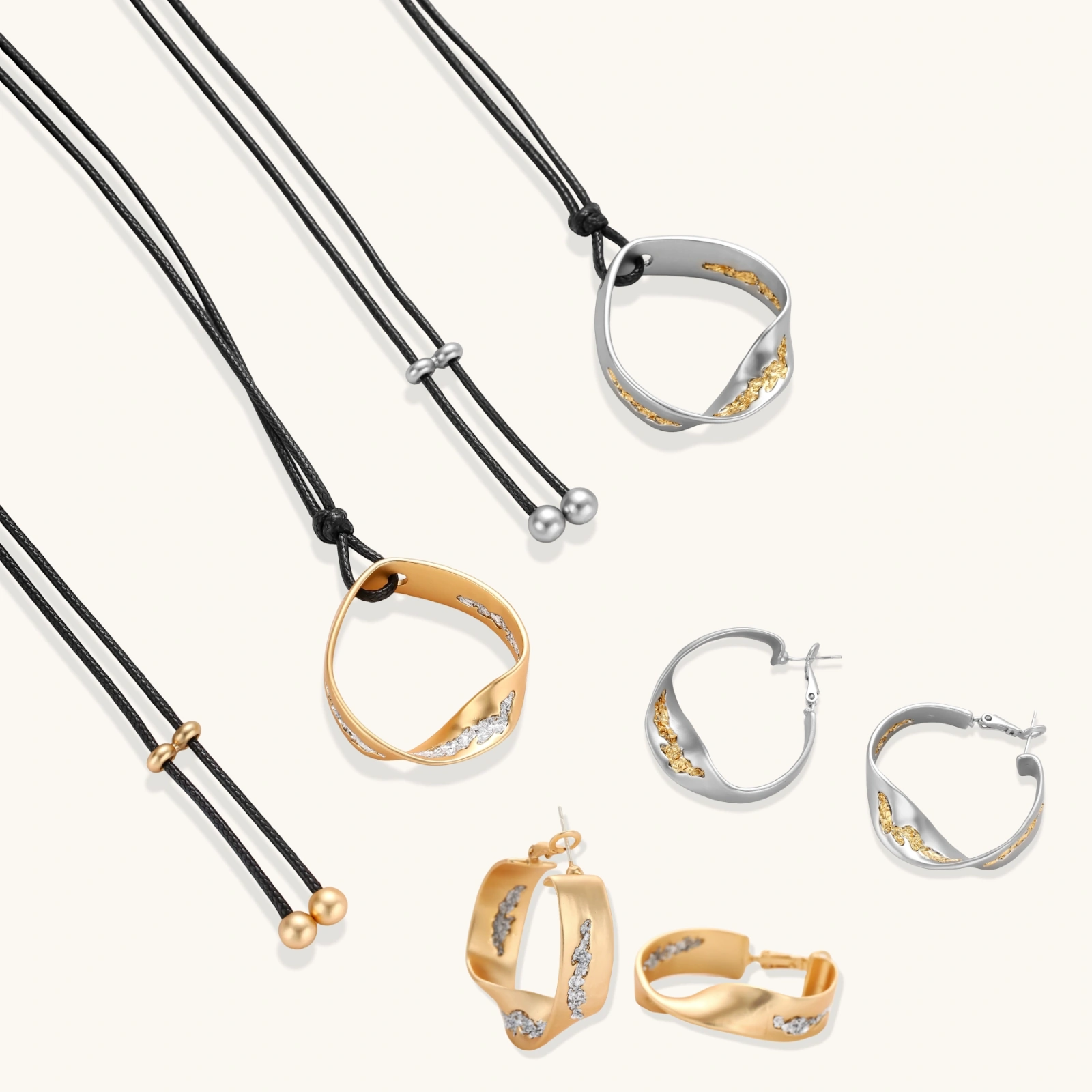 Conjunto Círculo Cósmico - Vista 3 | Joyería RABHA
